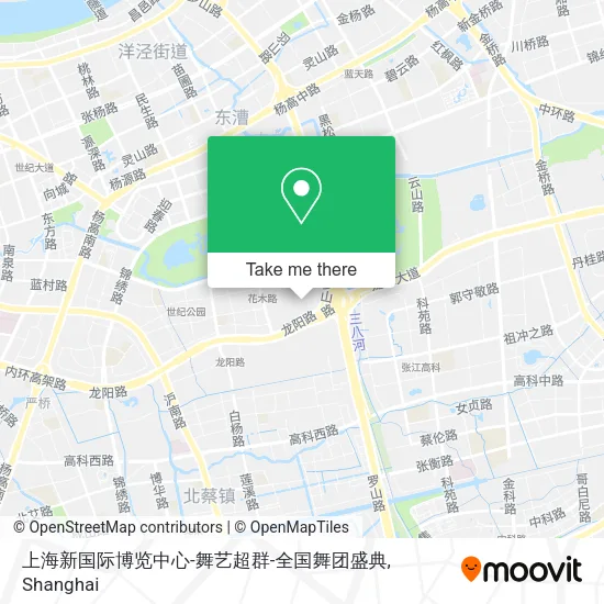 上海新国际博览中心-舞艺超群-全国舞团盛典 map
