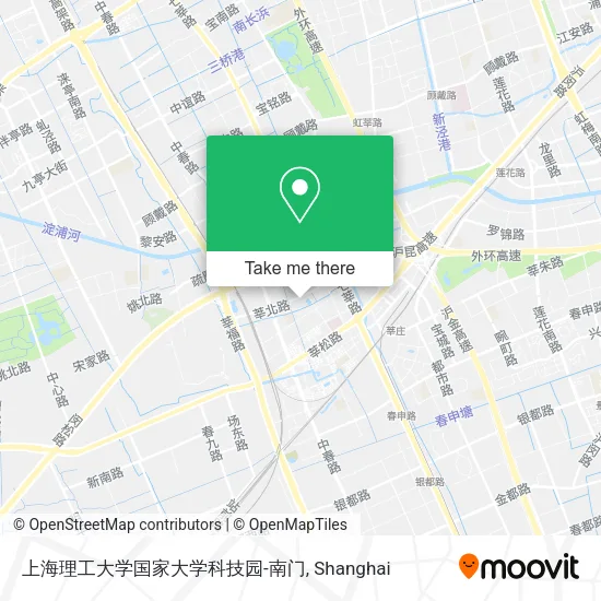 上海理工大学国家大学科技园-南门 map