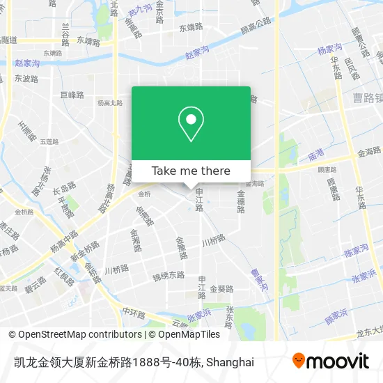 凯龙金领大厦新金桥路1888号-40栋 map