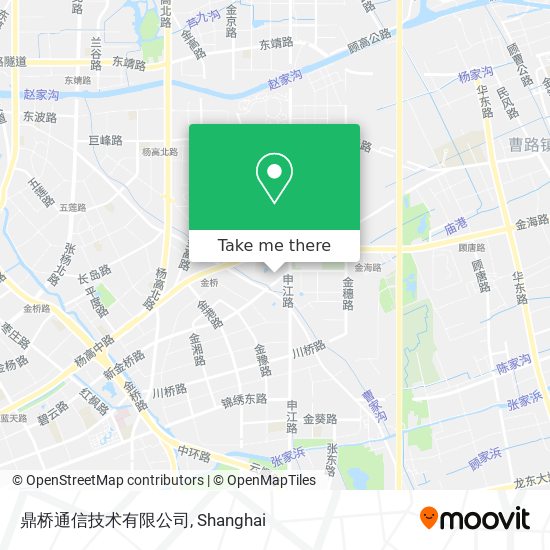 鼎桥通信技术有限公司 map