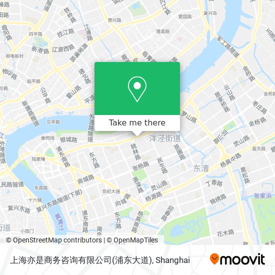 上海亦是商务咨询有限公司(浦东大道) map