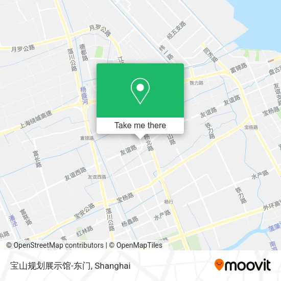 宝山规划展示馆-东门 map