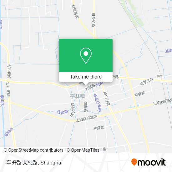 亭升路大慈路 map