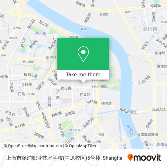 上海市杨浦职业技术学校(中原校区)5号楼 map