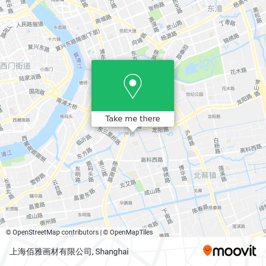 上海佰雅画材有限公司 map