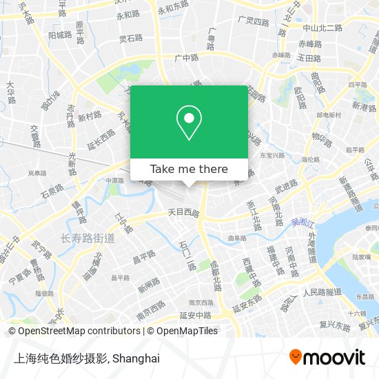 上海纯色婚纱摄影 map