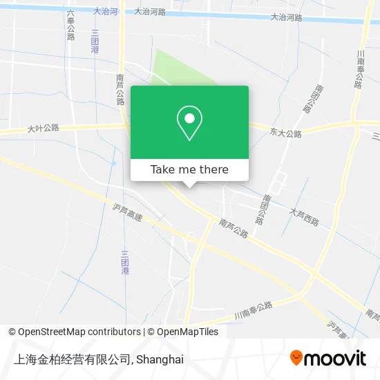 上海金柏经营有限公司 map