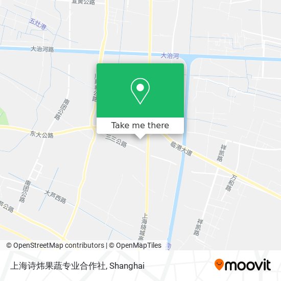 上海诗炜果蔬专业合作社 map