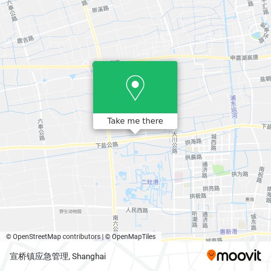 宣桥镇应急管理 map