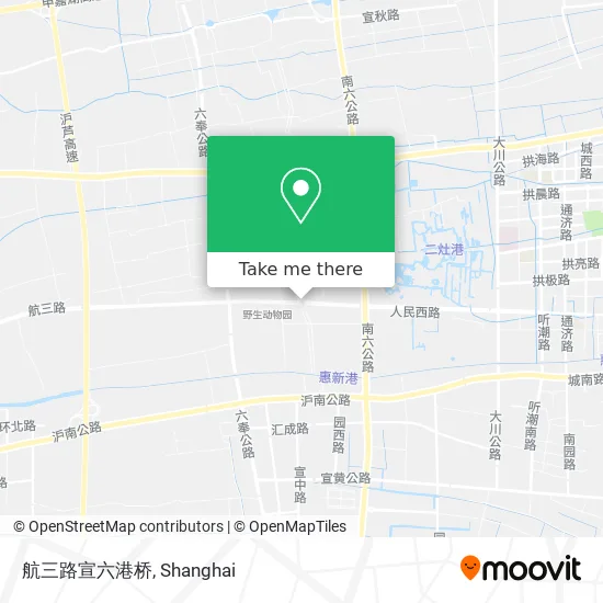 航三路宣六港桥 map