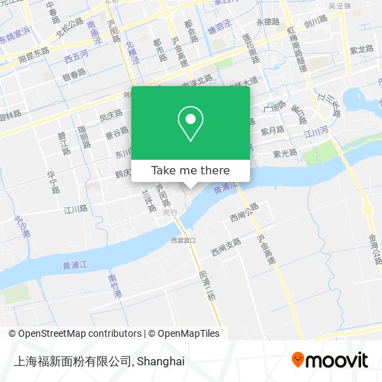 上海福新面粉有限公司 map