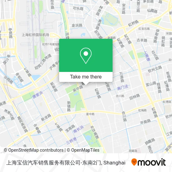 上海宝信汽车销售服务有限公司-东南2门 map