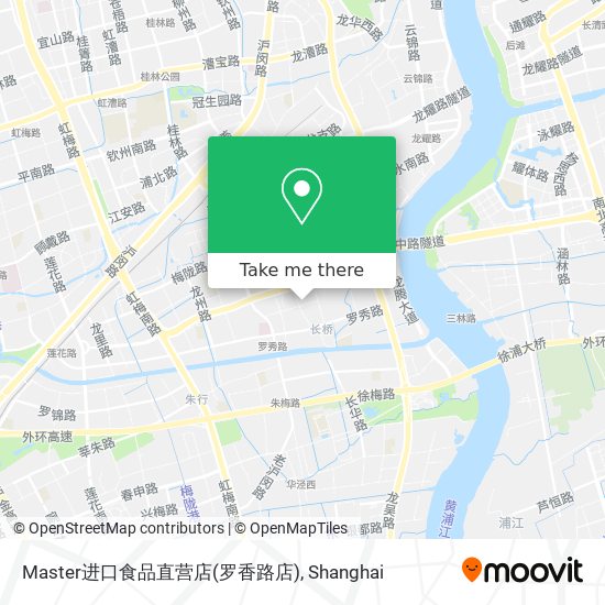 Master进口食品直营店(罗香路店) map