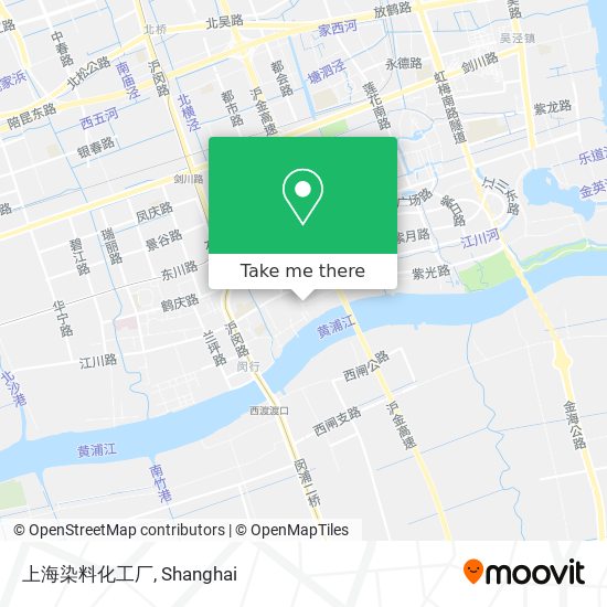 上海染料化工厂 map