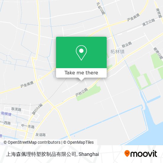 上海森佩理特塑胶制品有限公司 map