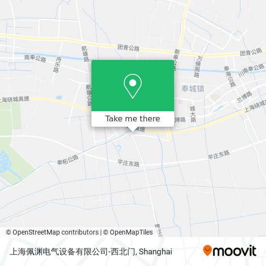 上海佩渊电气设备有限公司-西北门 map