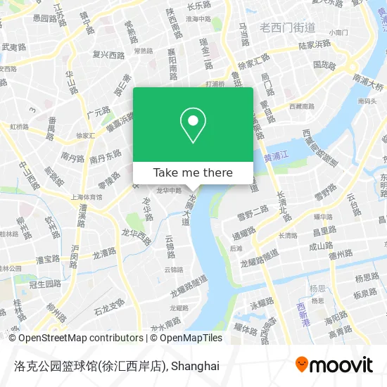 洛克公园篮球馆(徐汇西岸店) map