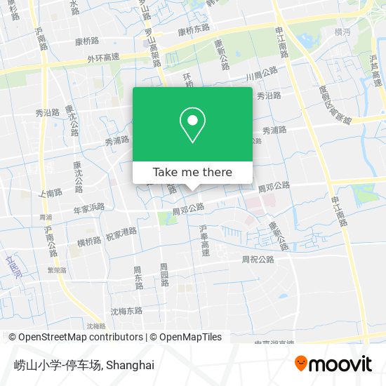 崂山小学-停车场 map