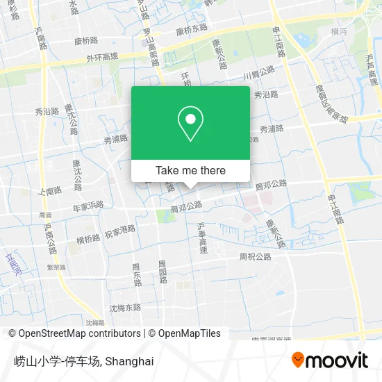 崂山小学-停车场 map