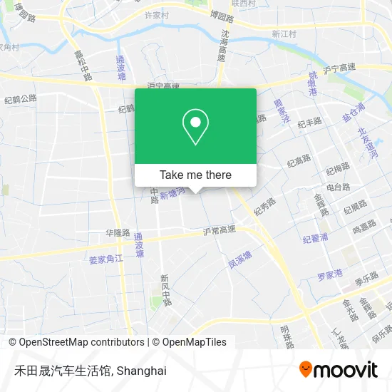 禾田晟汽车生活馆 map