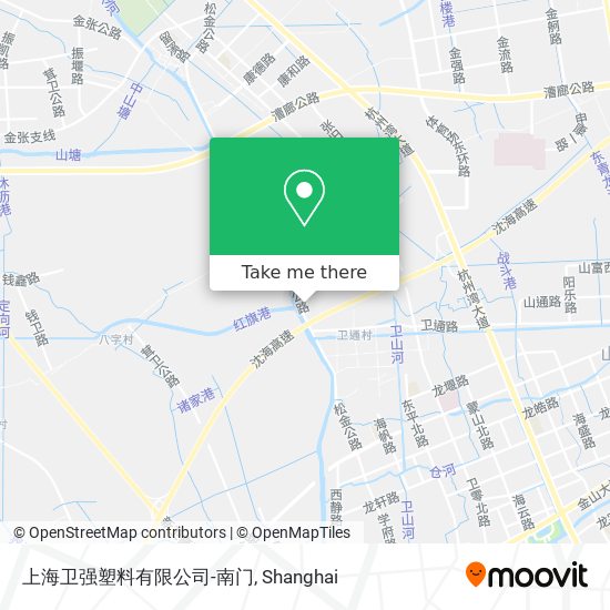 上海卫强塑料有限公司-南门 map