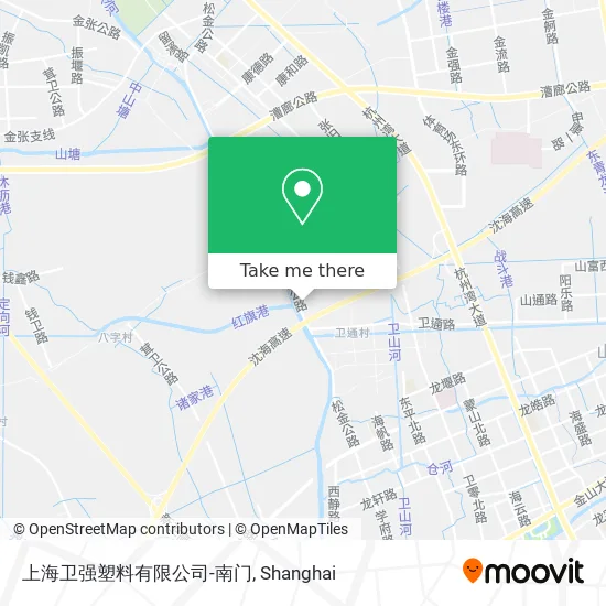 上海卫强塑料有限公司-南门 map