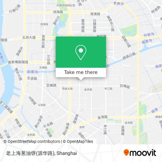 老上海葱油饼(源华路) map