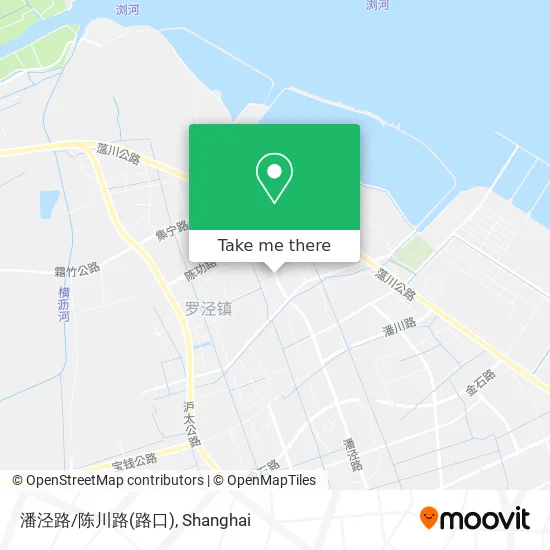 潘泾路/陈川路(路口) map