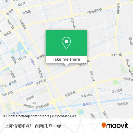 上海信老印刷厂-西南门 map
