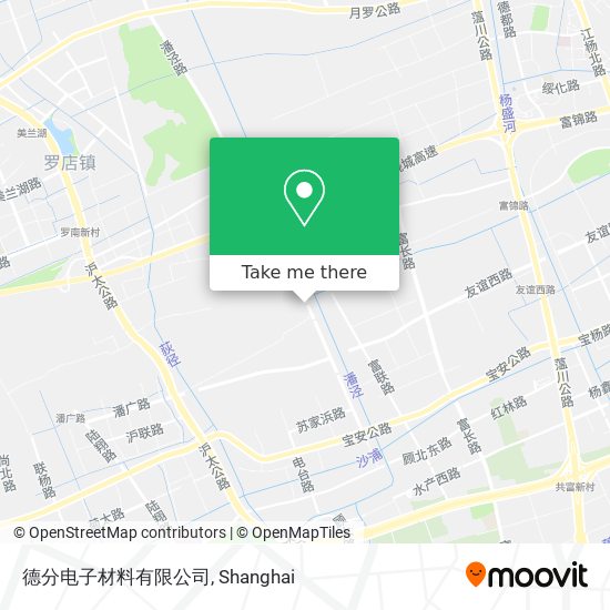 德分电子材料有限公司 map