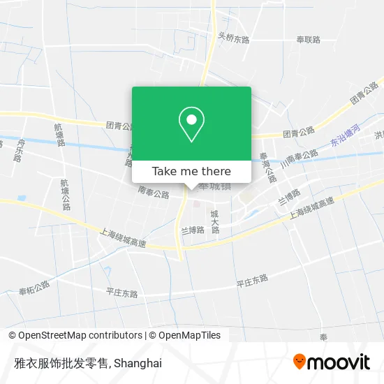 雅衣服饰批发零售 map