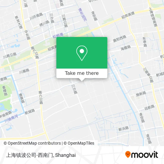 上海镇波公司-西南门 map