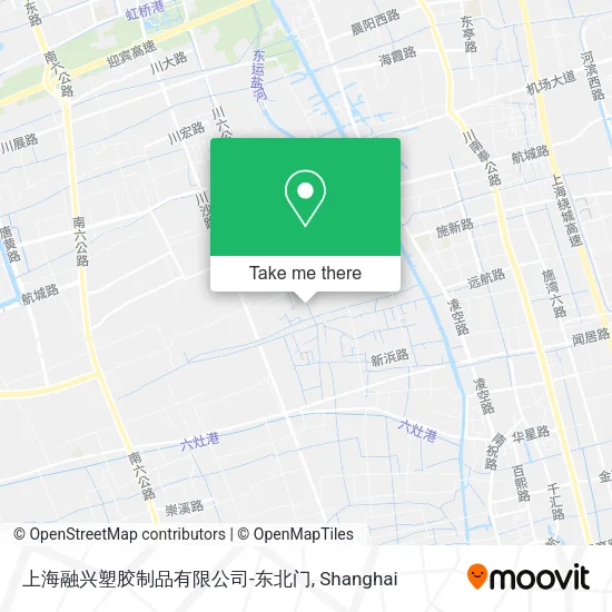 上海融兴塑胶制品有限公司-东北门 map