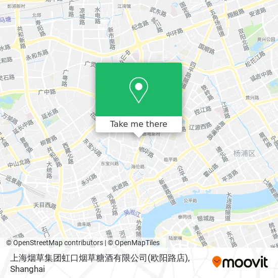 上海烟草集团虹口烟草糖酒有限公司(欧阳路店) map