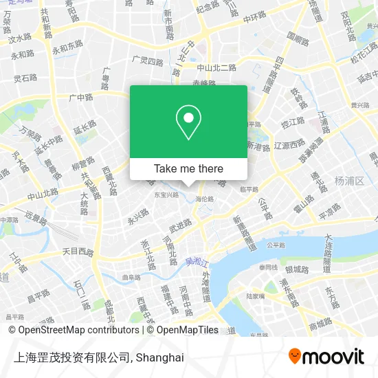 上海罡茂投资有限公司 map