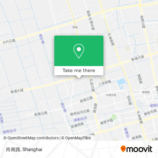 肖南路 map