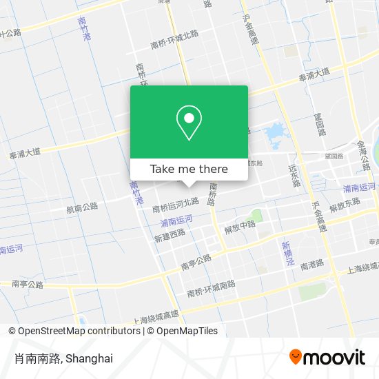 肖南南路 map