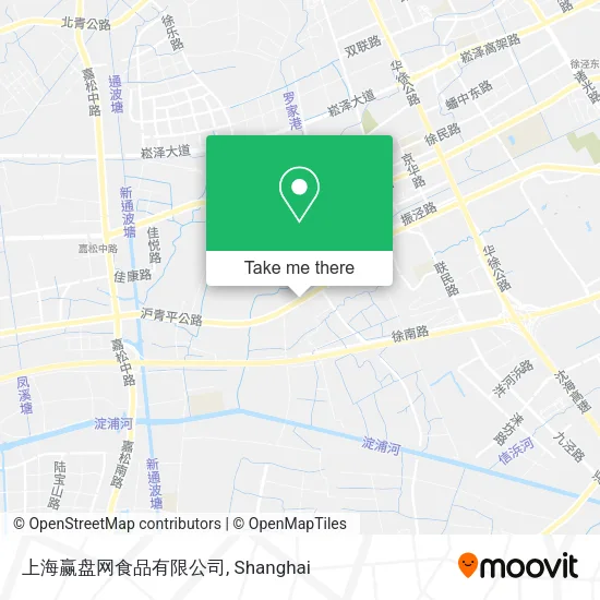 上海赢盘网食品有限公司 map