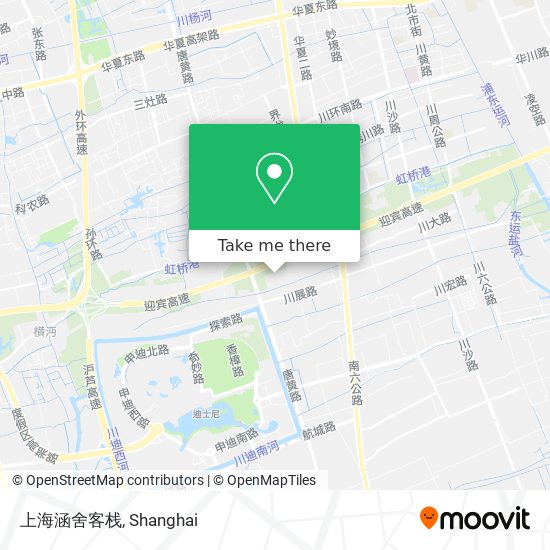上海涵舍客栈 map
