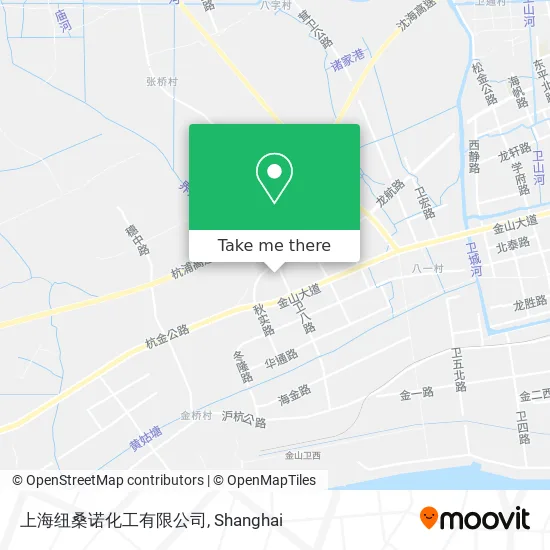 上海纽桑诺化工有限公司 map