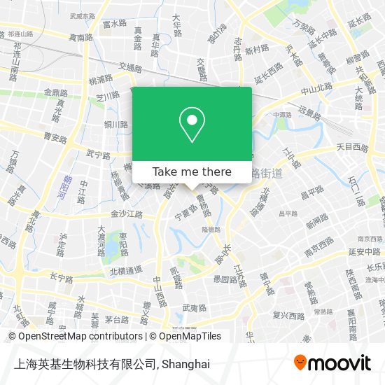 上海英基生物科技有限公司 map