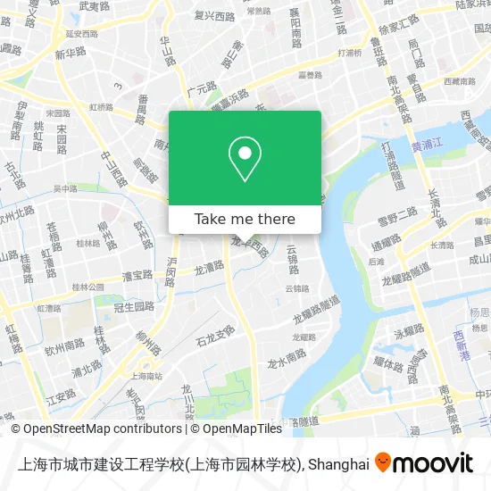 上海市城市建设工程学校(上海市园林学校) map