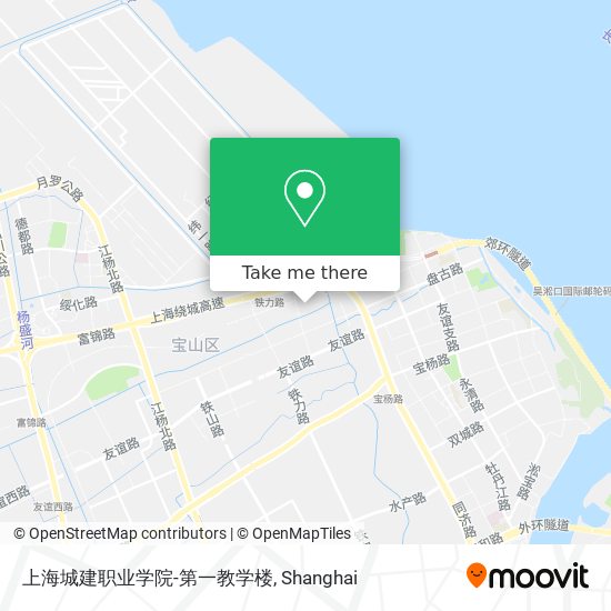 上海城建职业学院-第一教学楼 map