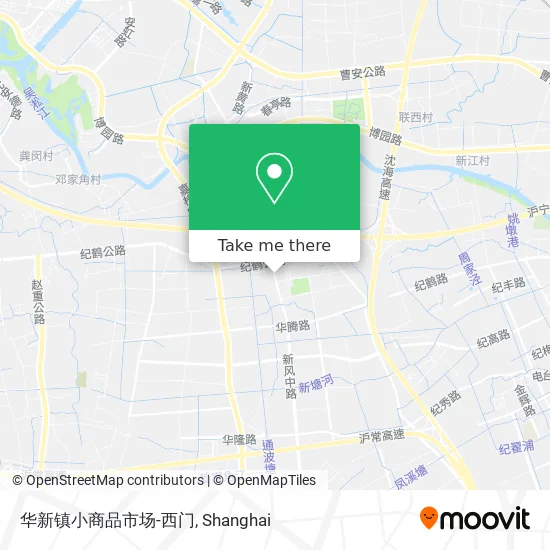 华新镇小商品市场-西门 map