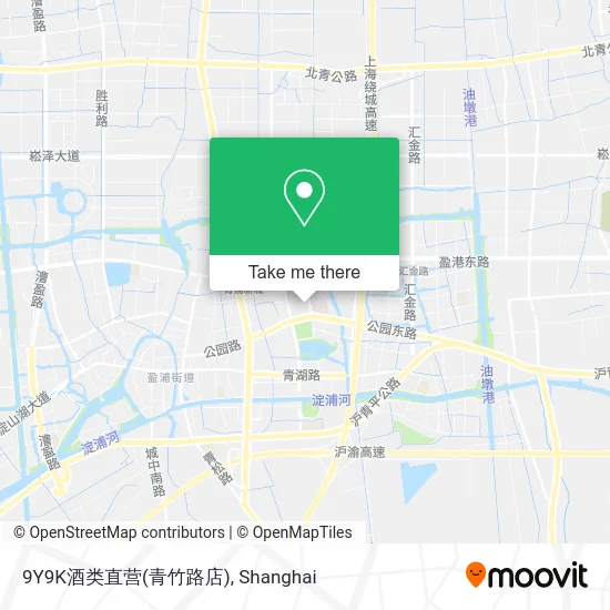 9Y9K酒类直营(青竹路店) map