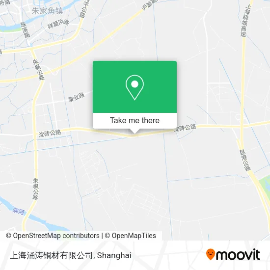 上海涌涛铜材有限公司 map