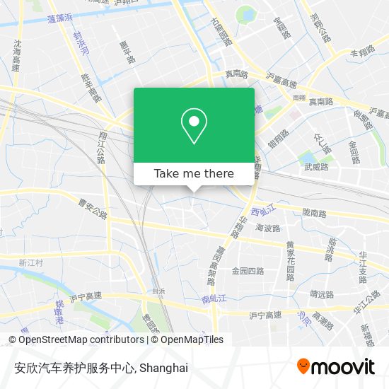 安欣汽车养护服务中心 map