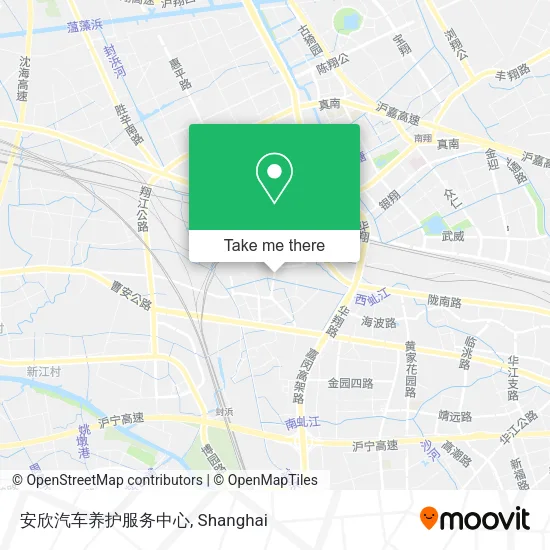 安欣汽车养护服务中心 map