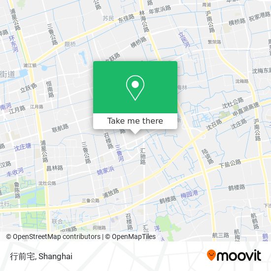 行前宅 map