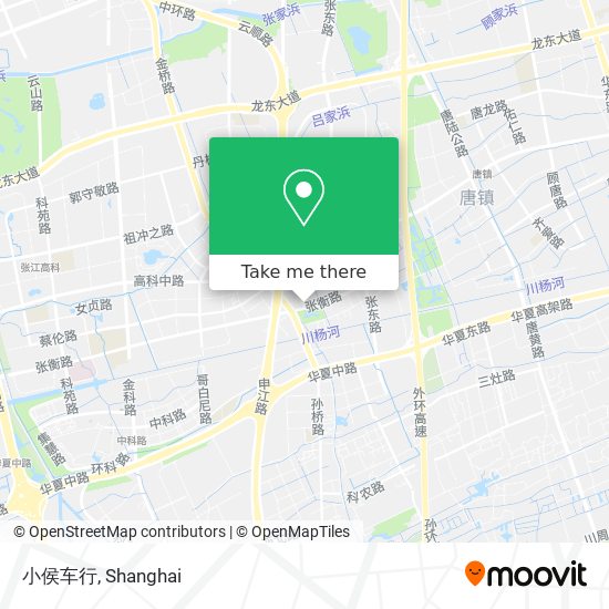 小侯车行 map